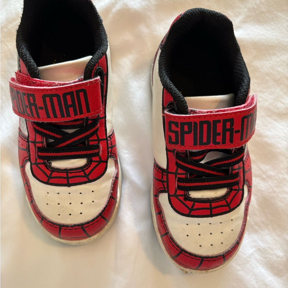 Marvel Red and Black Sneakers for Superhero Fans